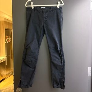 Nili Lotan military pants, Dark Navy. Size 6